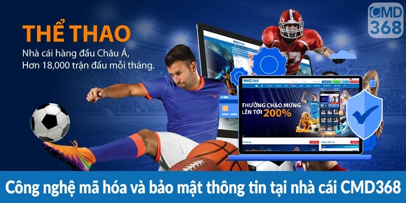 Công nghệ mã hóa và bảo mật thông tin tại nhà cái CMD368