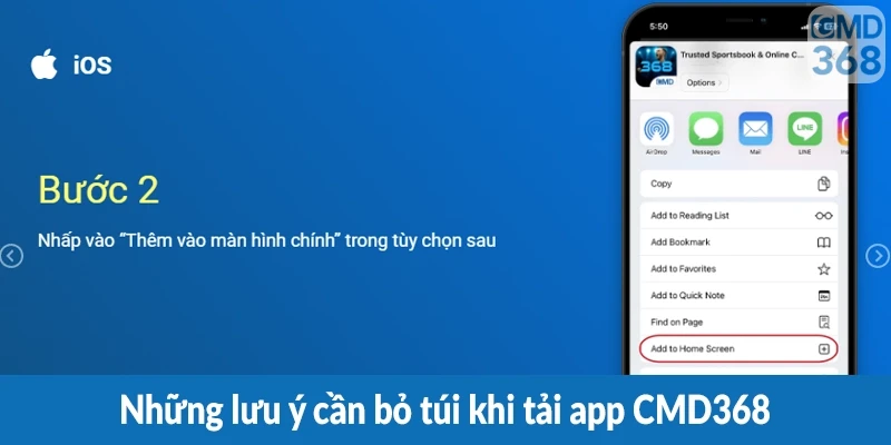 Những lưu ý cần bỏ túi khi tải app CMD368